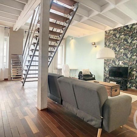 Loft Hyper Centre Reims 6 Pers Avec Parking Apartman Kültér fotó